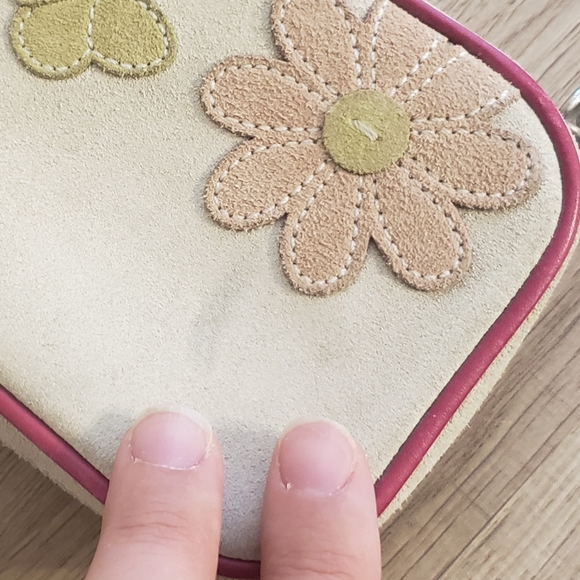 Vintage Coach Cream Suede Leather Jewelry Case - Picture 13 of 16